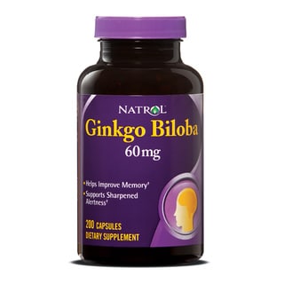 Click to Enlarge for Natrol Ginkgo Biloba 60mg Capsules (400 count) Natrol Ginkgo Biloba 60mg Capsules (400 count)-Image