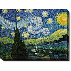 ###  Vincent van Gogh 'Starry Night' Canvas Art