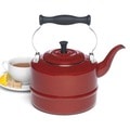 Paula Deen Signature Teakettles 2-quart Red Speckle Traditional Teakettle