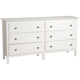 Great Prices Woodbury White 6-drawer Dresser