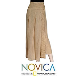 Cotton 'Thai Sands' Wrap-around Skirt (Thailand)-Image