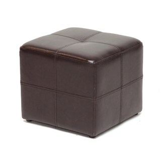 Baxton Studio Ashton Cube Ottoman