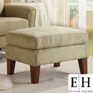 ETHAN HOME Uptown Collection Sage Ottoman