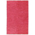 Pink Chenille Shag Rug (4' x 6')