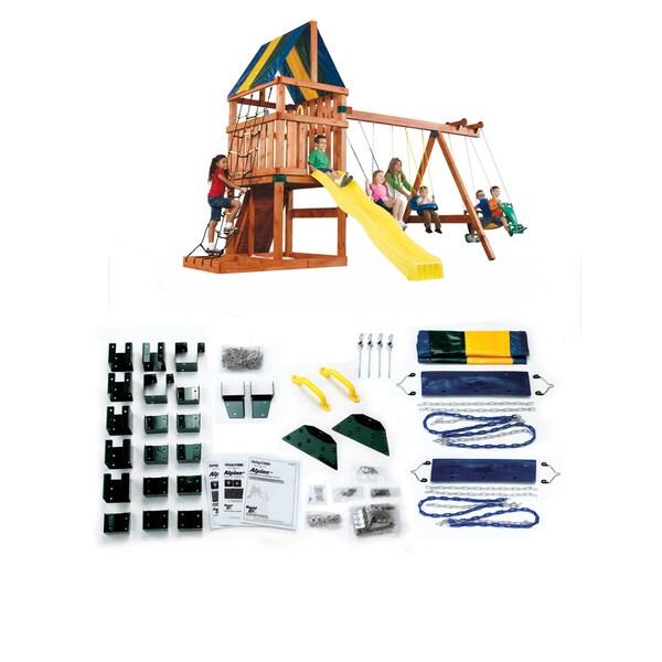 Alpine Custom Swing Set Hardware Kit Overstock Shopping Big
