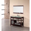Design Element Solid Wood Bathroom Vanity Set