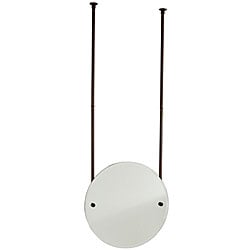 Today Sale Round Beveled Edge Ceiling-hung Mirror