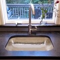 Hammered Nickel Rectangle Bar/ Vanity Sink