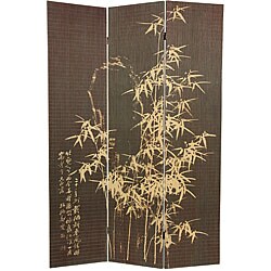 --->  Frameless Natural Bamboo 6-foot Room Divider (China)