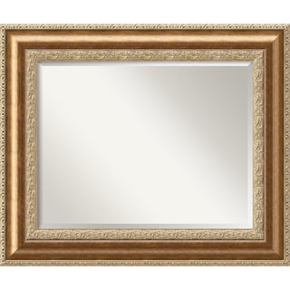 (_ _ ) Large Vienna Bronze Wall Mirror