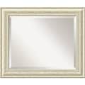 Medium Country Whitewash Wall Mirror