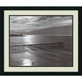 Ansel Adams 'The Scripps Pier, 1966: Fiat Lux' Framed Art Print