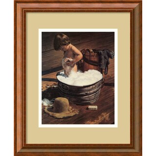 Jim Daly 'Saturday Night (Detail)' Framed Art Print