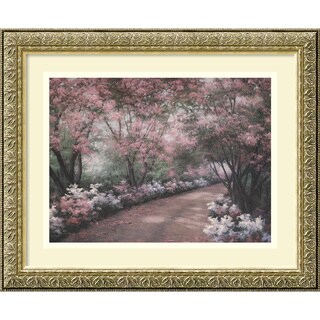 Diane Romanello 'Azalea Walk' Framed Art Print