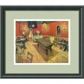 Vincent van Gogh 'Night Cafe with Pool Table' Framed Art Print