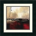 Laurie Maitland 'Symphony in Red and Khaki I' Framed Art Print