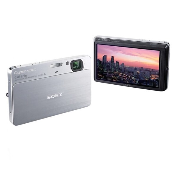 Sony Cyber-shot DSC-T700 10.1 Megapixel Compact Camera - Silver