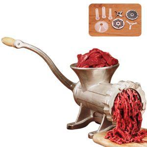 Weston No. 32 Tinned Manual Meat Grinder