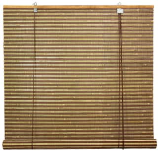 Burnt Bamboo 72-inch Roll-up Window Shade (China)