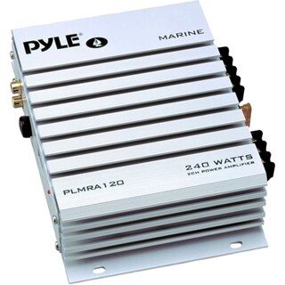 Pyle Hydra PLMRA120 Marine Amplifier - 140 W RMS - 240 W PMPO - 2 Cha