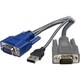StarTech.com 10 ft Ultra-Thin USB VGA 2-in-1 KVM Cable