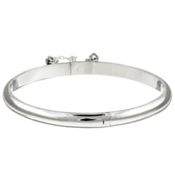 Sterling Essentials Sterling Silver 6-inch Tween Bangle Bracelet
