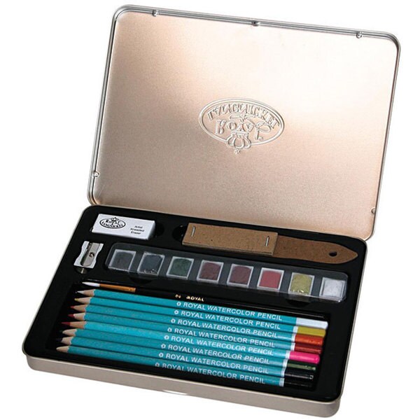 Royal Brush Watercolor Pencil Art 19-piece Set