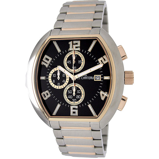 Le Chateau Men's Two-tone Watch