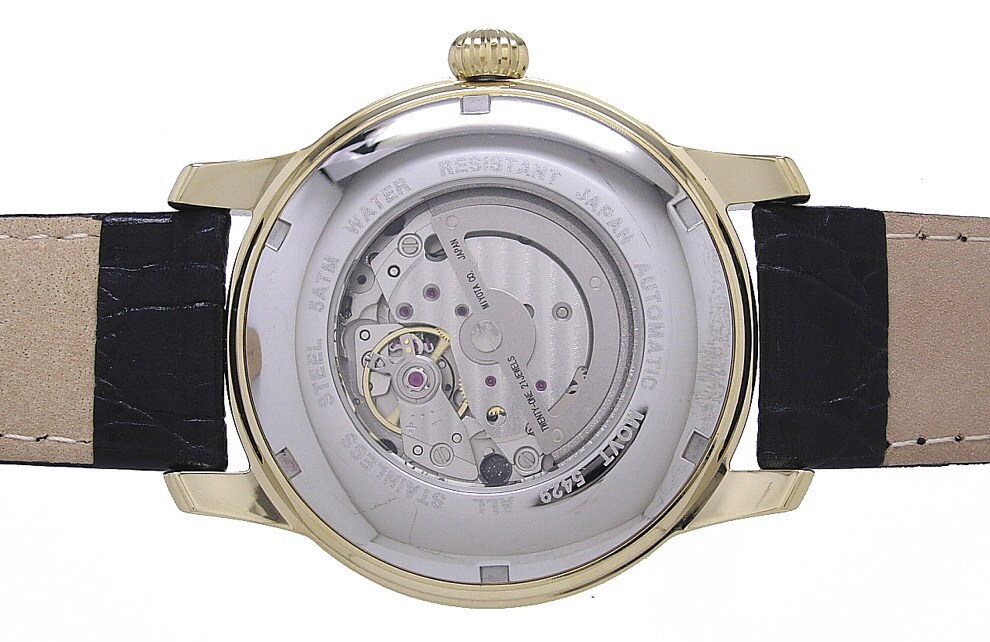 Le Chateau Men's Cautiva Collection Automatic Watch with Gold Hands