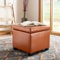 Safavieh Jonathan Flip-top Saddle Ottoman