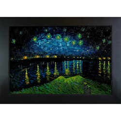Compare Price Van Gogh 'Starry Night Over Rhone' Oil Painting