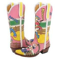 Old Gringo Star Cow Pink/Yellow
