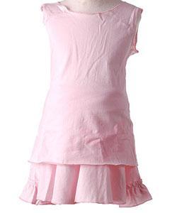 Mish Mish Girl's Pink Butterfly 2-piece Skirt Outfit