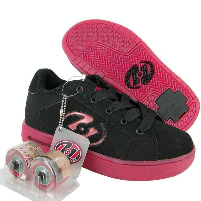 Heelys Black and Red Mens Skate Shoes  