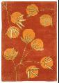 Handmade Soho Summer Rust New Zealand Wool Rug (2' x 3')
