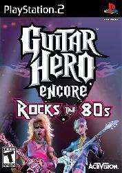 PS2 - Guitar Hero Rocks the 80's