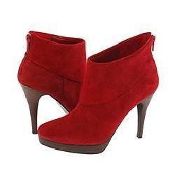 Steve Madden Trishia Red Suede Boots