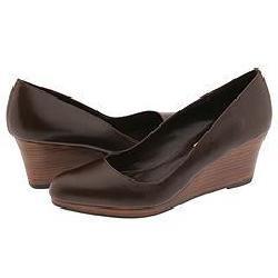 Steve Madden Natiah Brown Leather Pumps/Heels