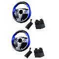 3 in 1 Pro Racing Wheels For Playstation 3 - 2 Pack