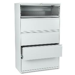 HON 800 Series 42-inch Wide 5-Shelf Lateral File Cabinet
