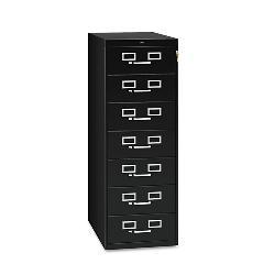 Tennsco 7-Drawer 5 x 8-inch Multimedia Cabinet