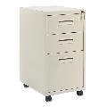 HON 1600 Series 20-inch Deep 3-drawer Pedestal File Cabinet