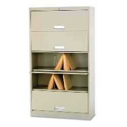 HON 600 Series 5-Shelf Jumbo Open Shelf Files