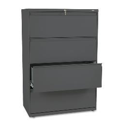 HON 800 Series 36-inch Wide 4-Drawer Lateral File Cabinet