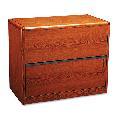 HON 10700 Series 2-Drawer Lateral File Cabinet - Cherry