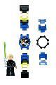 Lego Kids' Star Wars Luke Skywalker Quartz Watch