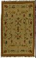 Area rug Rose Tips and more! Dhurry Beige Rug (5' x 8')