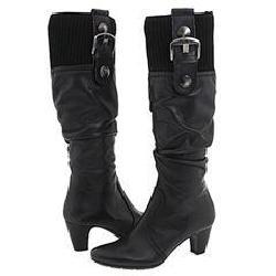 Lumiani Briony Black Leather Boots