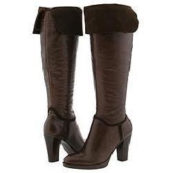 Nine West Calimesa Brown Leather Boots (Size 9.5)