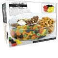 Euro Ware 3-compartment Glass Serving Dish